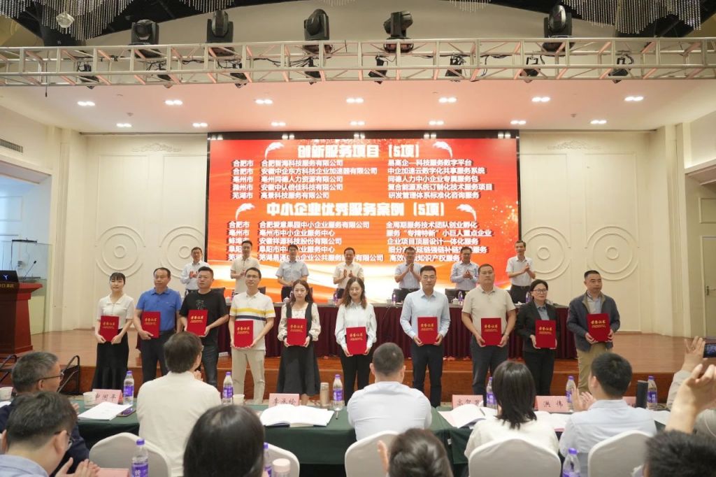 中瑞尊龙时凯“研发管理体系标准化咨询服务”荣获2022年度安徽省中小企业服务联盟能力竞赛“创新服务项目”(图3)