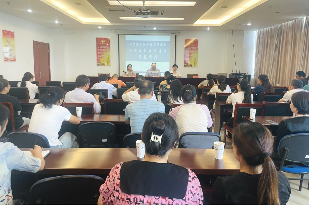 湾沚区科技减税政策辅导专题培训成功举办,,,,中瑞尊龙时凯季叶芳受邀讲课(图1) 湾沚区科技减税政策辅导专题培训成功举办,,,中瑞尊龙时凯季叶芳受邀讲课(图1)